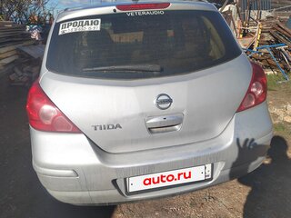 2007 Nissan Tiida I, серебристый, 650000 рублей, вид 2