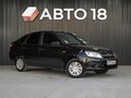 2014 Lada (ВАЗ) Granta I, чёрный, 469000 рублей - вид 1