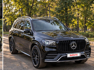 2020 Mercedes-Benz GLS 400 d II (X167), чёрный, 7790000 рублей, вид 3