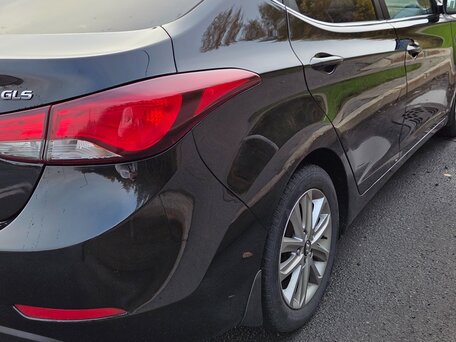 2015 Hyundai Elantra V (MD) Рестайлинг, чёрный, 1200000 рублей, вид 5