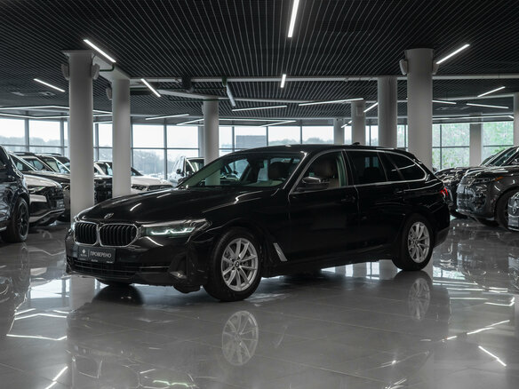 2022 BMW 5 серии 520i VII (G30/G31/G38) Рестайлинг, чёрный