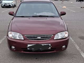 2007 Kia Spectra I Рестайлинг 2, красный, 340000 рублей, вид 2
