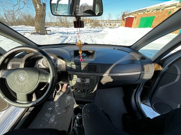 2008 Opel Meriva A Рестайлинг, серебристый, 530000 рублей - вид 10