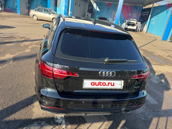 2019 Audi A4 45 TDI V (B9) Рестайлинг, чёрный - вид 4