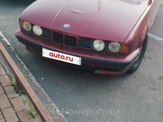 1993 BMW 5 серии 520i III (E34), красный, 120000 рублей, вид 5