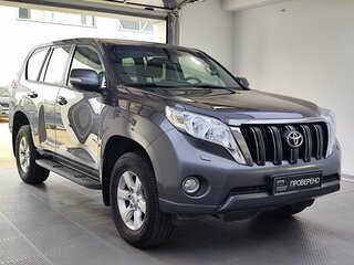 2016 Toyota Land Cruiser Prado 150 Series Рестайлинг 1, серый, 3500000 рублей, вид 3