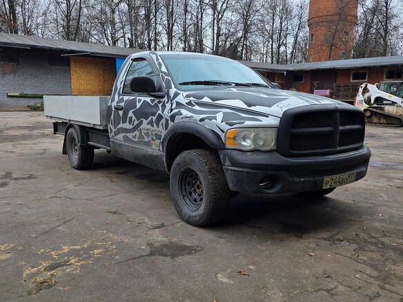 2003 Dodge RAM III (DR/DH), серебристый, 690000 рублей - вид 4
