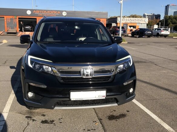 2020 Honda Pilot III Рестайлинг, чёрный, 5000000 рублей