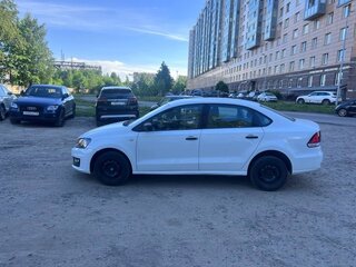 2019 Volkswagen Polo V Рестайлинг, белый, 470000 рублей, вид 5