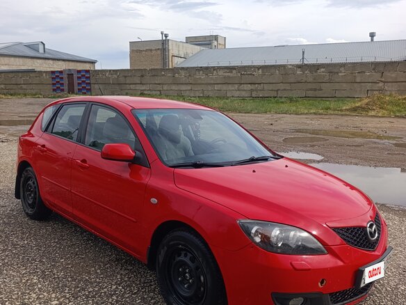 2008 Mazda 3 I (BK) Рестайлинг, красный, 490000 рублей - вид 2