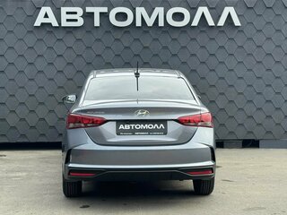 2021 Hyundai Solaris II Рестайлинг, серый, 1630000 рублей, вид 4