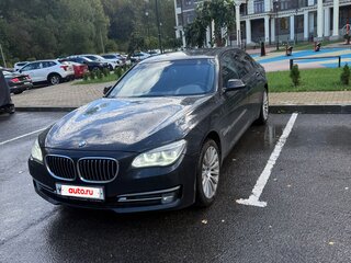 2012 BMW 7 серии Long 740Li xDrive V (F01/F02/F04) Рестайлинг, чёрный, 1600000 рублей, вид 1