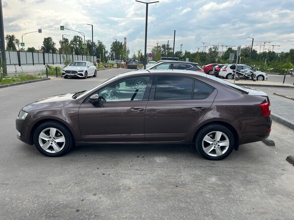 2016 Skoda Octavia III (A7), коричневый - вид 3