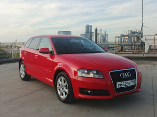 2012 Audi A3 II (8P) Рестайлинг 2, красный, 750000 рублей, вид 3