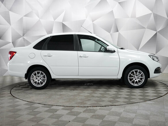 2023 Lada (ВАЗ) Granta I Рестайлинг, белый, 749000 рублей - вид 5