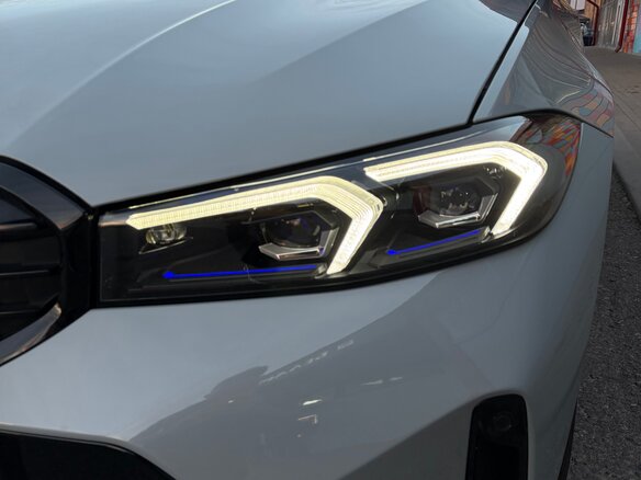 2022 BMW 3 серии M340i xDrive VII (G2x) Рестайлинг, серебристый, 4900000 рублей - вид 11