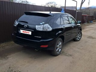 2008 Toyota Harrier II (XU30), чёрный, 1700000 рублей, вид 3