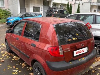 2008 Hyundai Getz I Рестайлинг, красный, 600000 рублей, вид 4