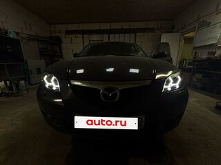2008 Mazda 3 I (BK) Рестайлинг, чёрный, 470000 рублей, вид 3