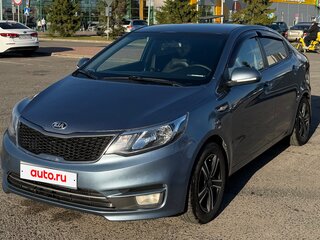 2016 Kia Rio III Рестайлинг, голубой, 890000 рублей, вид 1