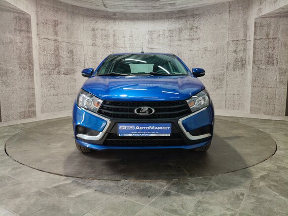 2021 Lada (ВАЗ) Vesta I, синий, 1018000 рублей - вид 1