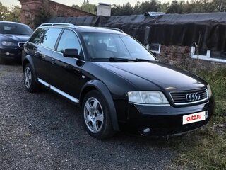2002 Audi A6 allroad I (C5), чёрный, 600000 рублей, вид 3