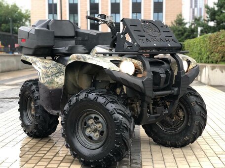2012 Yamaha Grizzly 550, коричневый, 1169000 рублей, вид 1