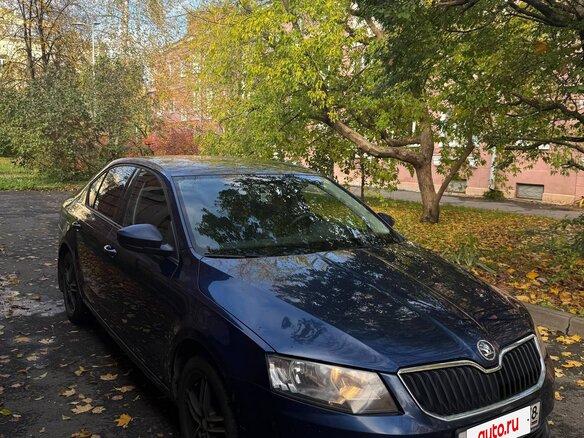 2013 Skoda Octavia III (A7), синий, 930000 рублей - вид 3