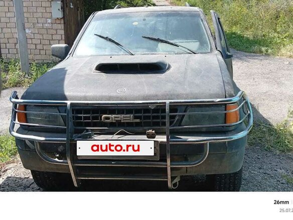 1992 Opel Frontera A, чёрный - вид 3