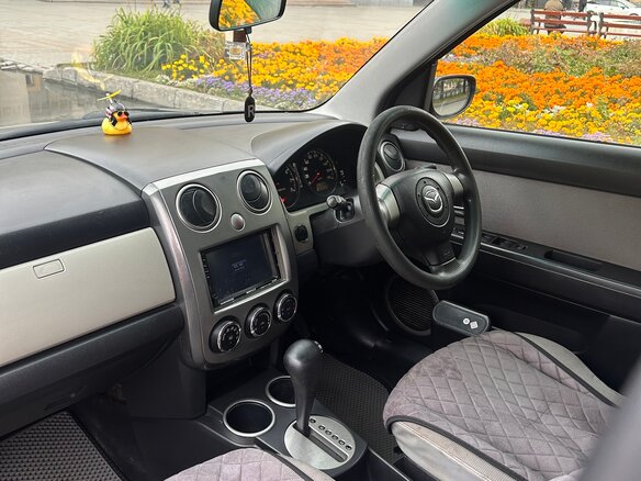 2004 Mazda Verisa, чёрный, 340000 рублей - вид 4