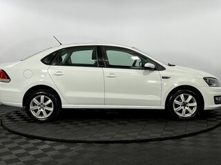 2016 Volkswagen Polo V Рестайлинг, белый, 960000 рублей, вид 5