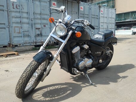 1997 Honda Steed 400, чёрный, 289000 рублей, вид 1