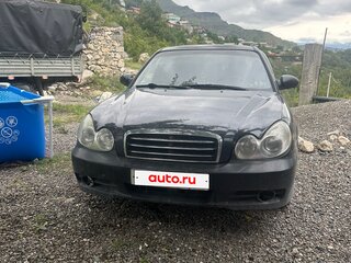 2005 Hyundai Sonata IV (EF) Рестайлинг, чёрный, 250000 рублей, вид 1