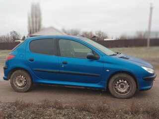 2008 Peugeot 206, синий, 245000 рублей, вид 2