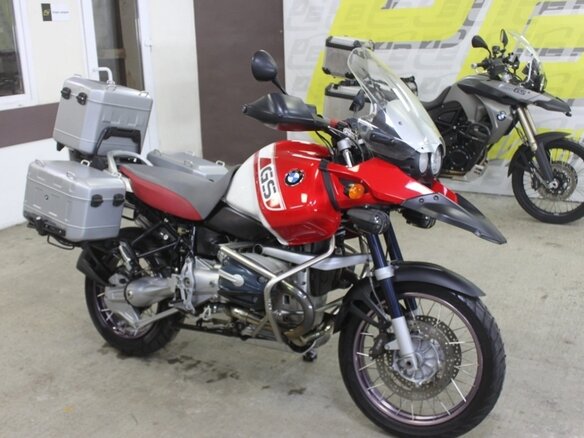 2003 BMW R 1150 GS, красный, 655000 рублей - вид 2