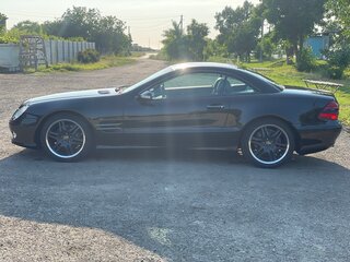 2003 Mercedes-Benz SL-Класс 350 V (R230), чёрный, 1700000 рублей, вид 2