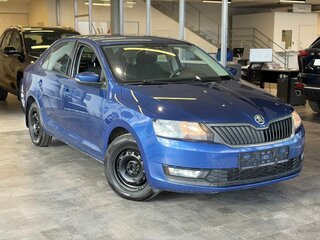 2018 Skoda Rapid I Рестайлинг, синий, 1018000 рублей, вид 3