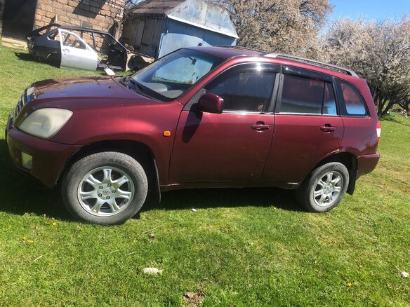 2007 Chery Tiggo (T11) I, красный, 410000 рублей - вид 7