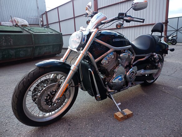 2008 Harley-Davidson V-Rod, чёрный, 1000000 рублей - вид 9
