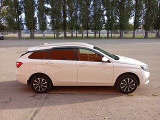 2019 Lada (ВАЗ) Vesta SW I, белый, 910000 рублей, вид 5
