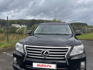 2012 Lexus LX 570 III Рестайлинг, чёрный, 3500000 рублей, вид 1