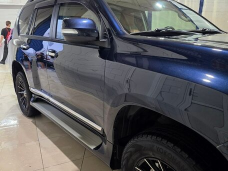 2018 Toyota Land Cruiser Prado 150 Series Рестайлинг 2, синий, 4700000 рублей, вид 4