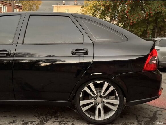 2010 Lada (ВАЗ) Priora I, чёрный - вид 14
