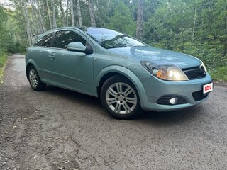 2009 Opel Astra GTC H Рестайлинг, голубой, 590000 рублей, вид 4