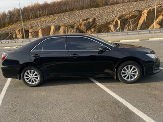 2015 Toyota Camry VII (XV50) Рестайлинг, чёрный, 1730000 рублей, вид 5