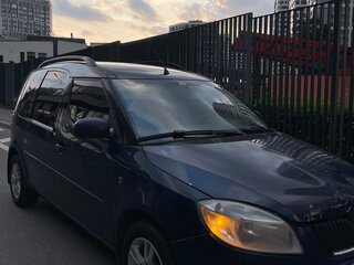 2009 Skoda Roomster I, синий, 315000 рублей, вид 2