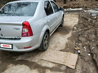 2012 Renault Logan I Рестайлинг, серый, 255000 рублей, вид 5