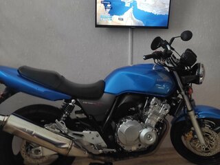 2017 Honda CB 400 Super Four, синий, 550000 рублей, вид 2
