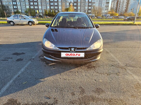2008 Peugeot 206, серый, 235000 рублей - вид 1