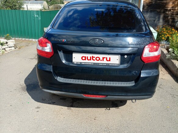 2014 Lada (ВАЗ) Granta I, чёрный, 300000 рублей - вид 1